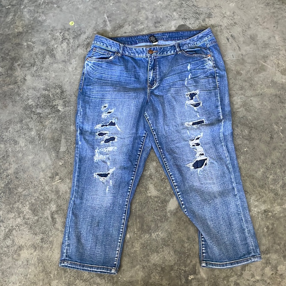 Lane Bryant Jean capris